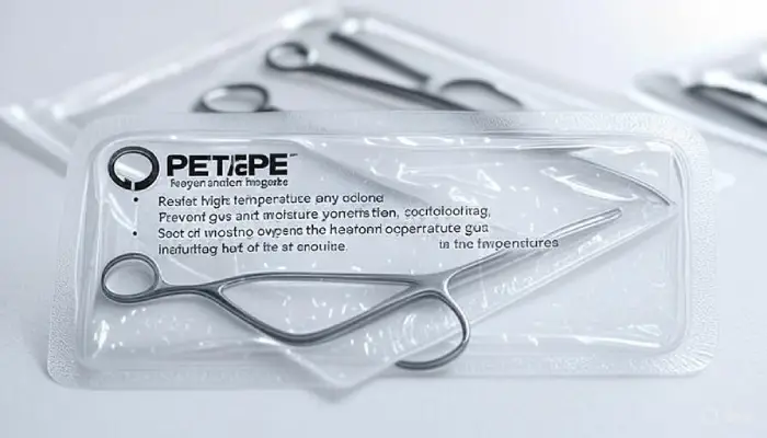 بسته‌بندی پزشکی با ورق PET/PE