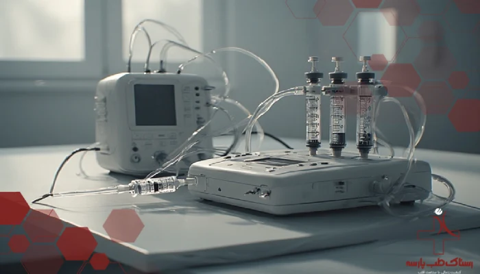 پمپ سرنگ تک کانال و دو کانال در کنار هم