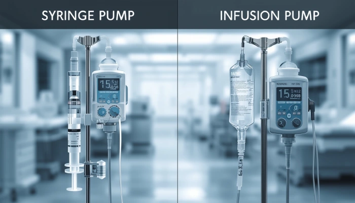 تفاوت پمپ سرم و سرنگ