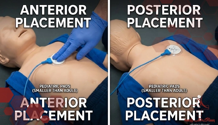 آموزش پد الکتروشوک برای کودکان و نوزادان