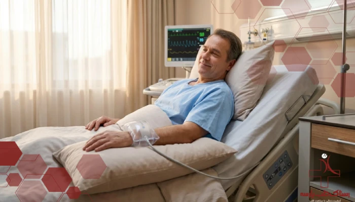 راحتی بیمار هنگام استفاده از تی آر بند بادی پس از آنژیوگرافی رادیال